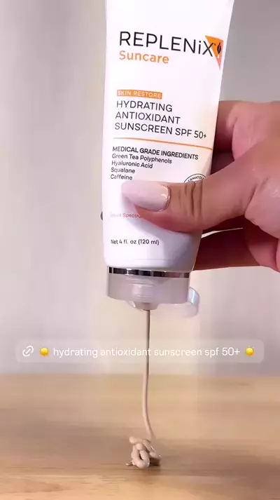 REPLENIX Antioxidant Hydrating Sunscreen SPF 50+ | Suncare Collection