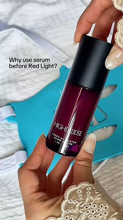 ghk cu and red light therapy Glow Serum for Red Light Therapy