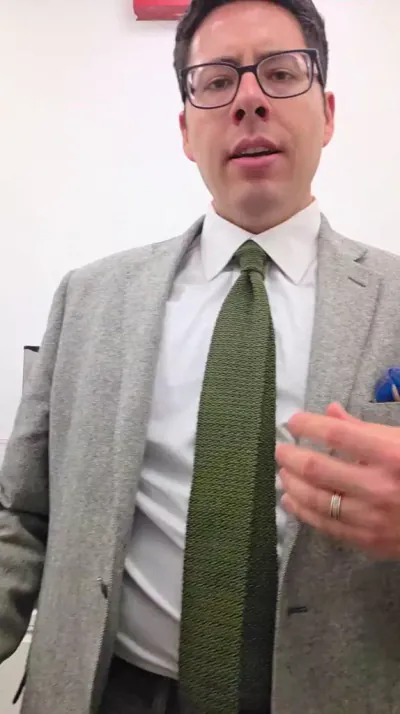 Knit Tie in Olive Green Silk - Fort Belvedere – Gentleman's Gazette