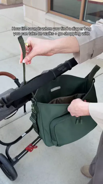 Belong Cargo Caddy™ Crossbody and Stroller Caddy - Hunter Green