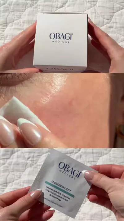 Resurfacing Multi-Acid Peel Pads | Obagi CLENZIDERM M.D.