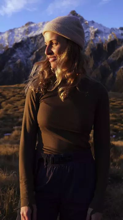 Womens Merino LS Base Layer Lilac – Zorali