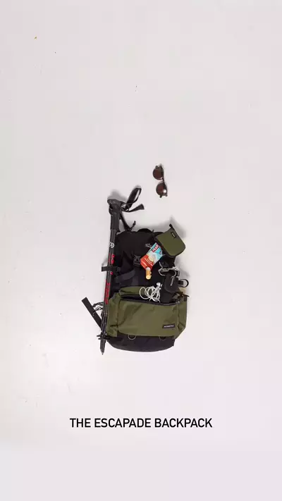 Hiking Travel Backpack with Laptop Pouch - Zorali Escapade
