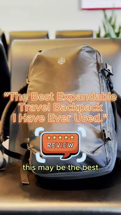 best black friday deals on travel backpacks This Pilot-loved Backpack Is 50% Off for and water resistant material Reinforced straps for reliable carrying Multiple compartments for easy organization Magnetic closures for ease of use Extra travel strap for easy attachment to carry Black Friday & Cyber Monday