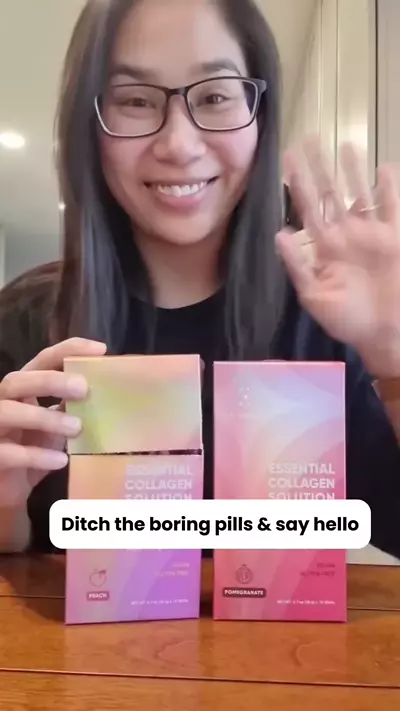 Essential Collagen Solution Jelly Stick - Peach