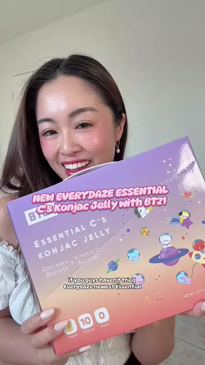 EVERYDAZE with BT21: Essential C's Konjac Jelly - Yogurt