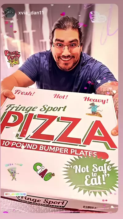 Pizza Bumper Plates (10lb Pair) - Fringe Sport