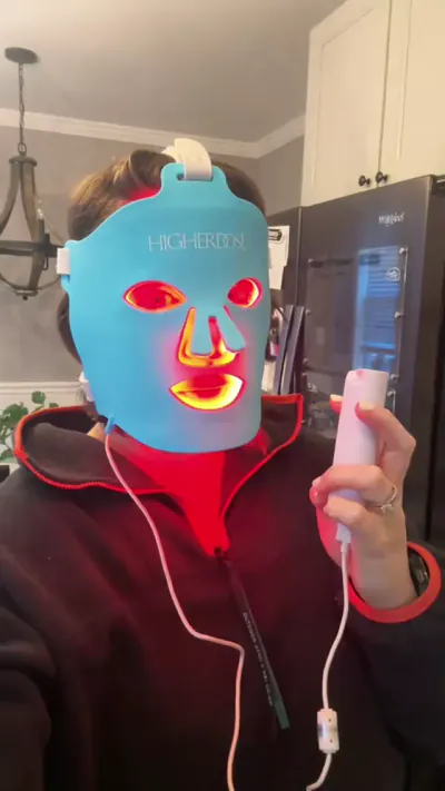 Red Light Therapy Face Mask - FDA Cleared | HigherDOSE