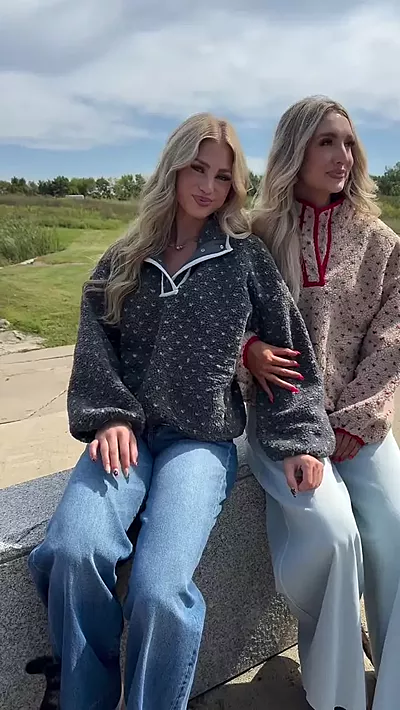 Taja Sherpa Pullover – Wild Oak Boutique