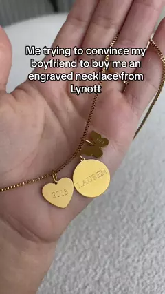 Send this to your BF 💗🫶 #trending #jewellery #trendyjewellery #gold #engraving #viral #dublin