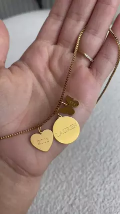 Engrave it your way 🫶💗 #jewelry #accessories #gold #trendyjewellery #engraving #jewellery