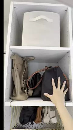 Hidden bag pocket